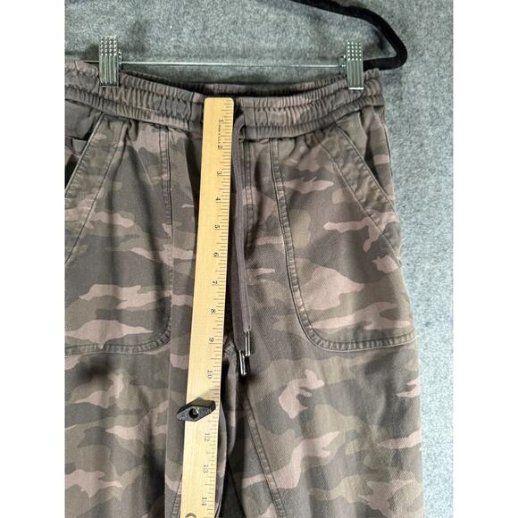 Athleta Pants Women 0 Brown Green Farallon Jogger Camo Stretch Outdoor - Picture 4 of 8